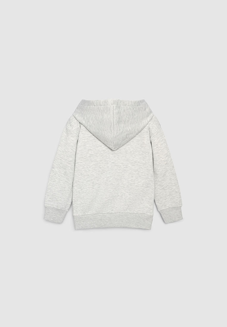 Classic Navy Blue Zip-Up Hoodie for Boys