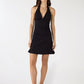 Women's V-neck Halter Mini Dress