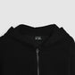 Classic Navy Blue Zip-Up Hoodie for Boys