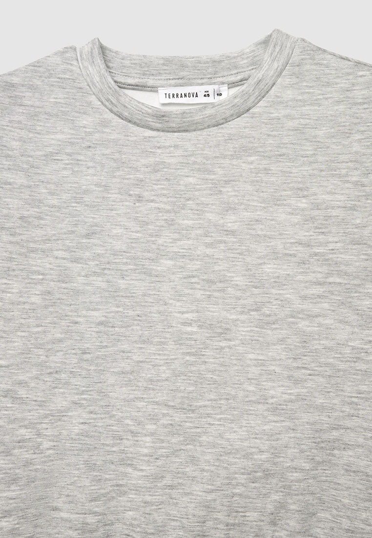 Cloud-Fleece Relaxed Pullover for Girls