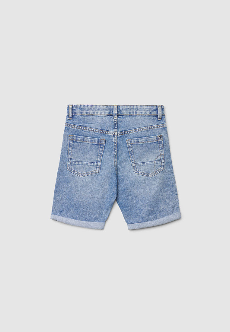 Ripped Details Denim Shorts for Boys