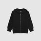Classic Navy Blue Zip-Up Hoodie for Boys