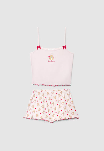 Women's Satin Pajama Set
