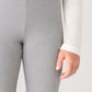 Pack of 3 Solid Color Long Leggings for Girls