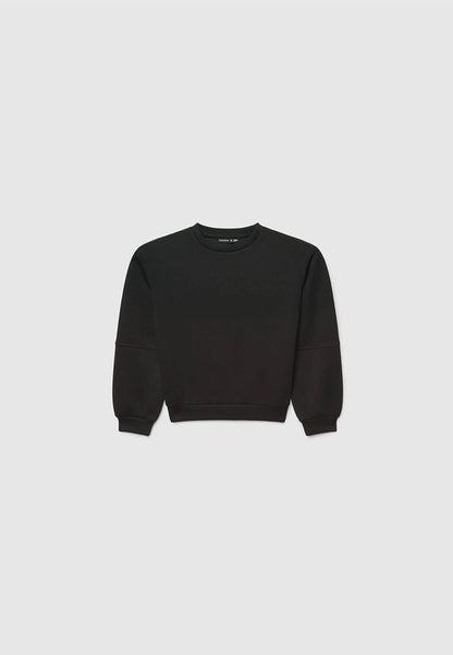 Cloud-Fleece Relaxed Pullover for Girls
