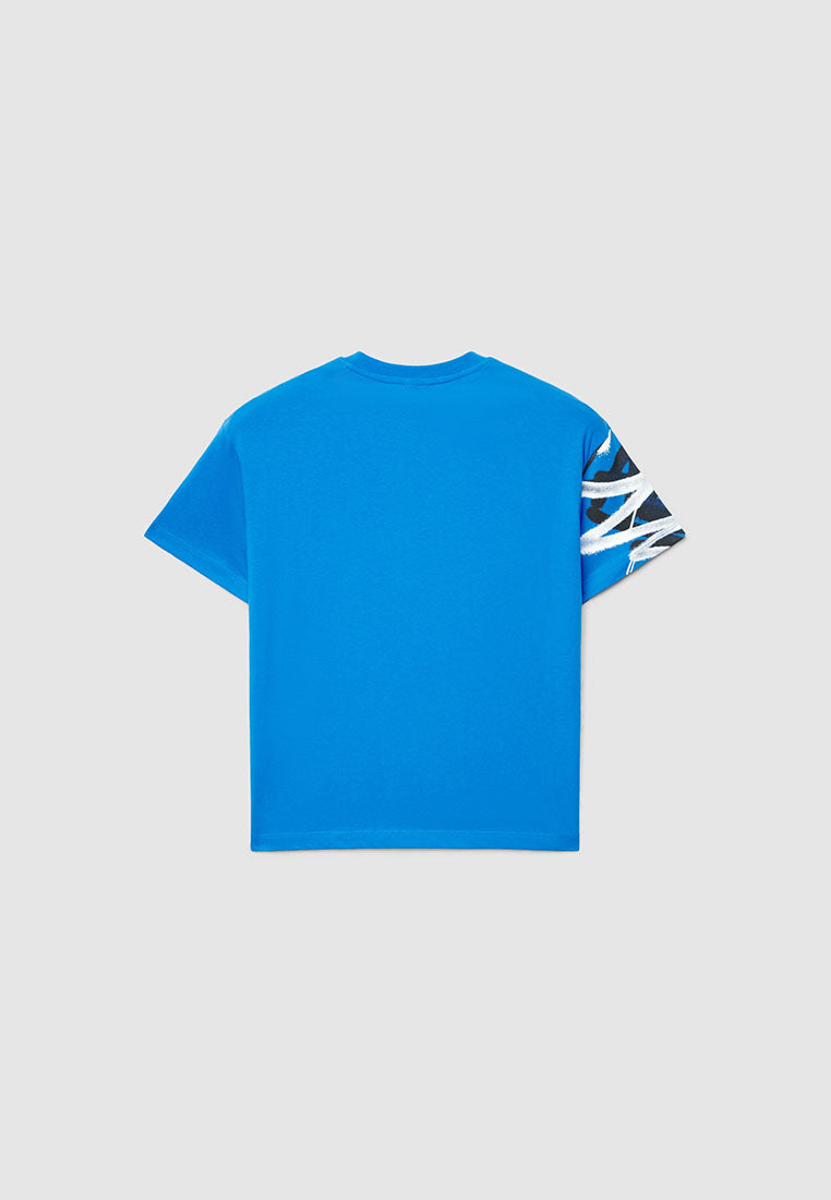 Graffiti-style lettering T-shirt for Boys