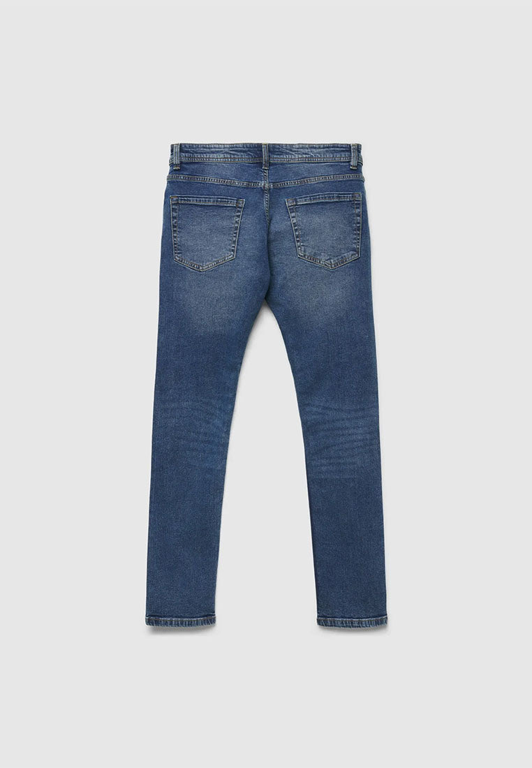 Men's Five-Pocket Skinny Jeans