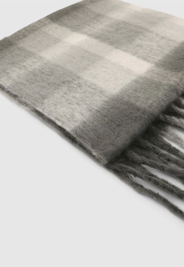 Women's Maxi check scarf