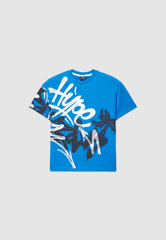 Graffiti-style lettering T-shirt for Boys