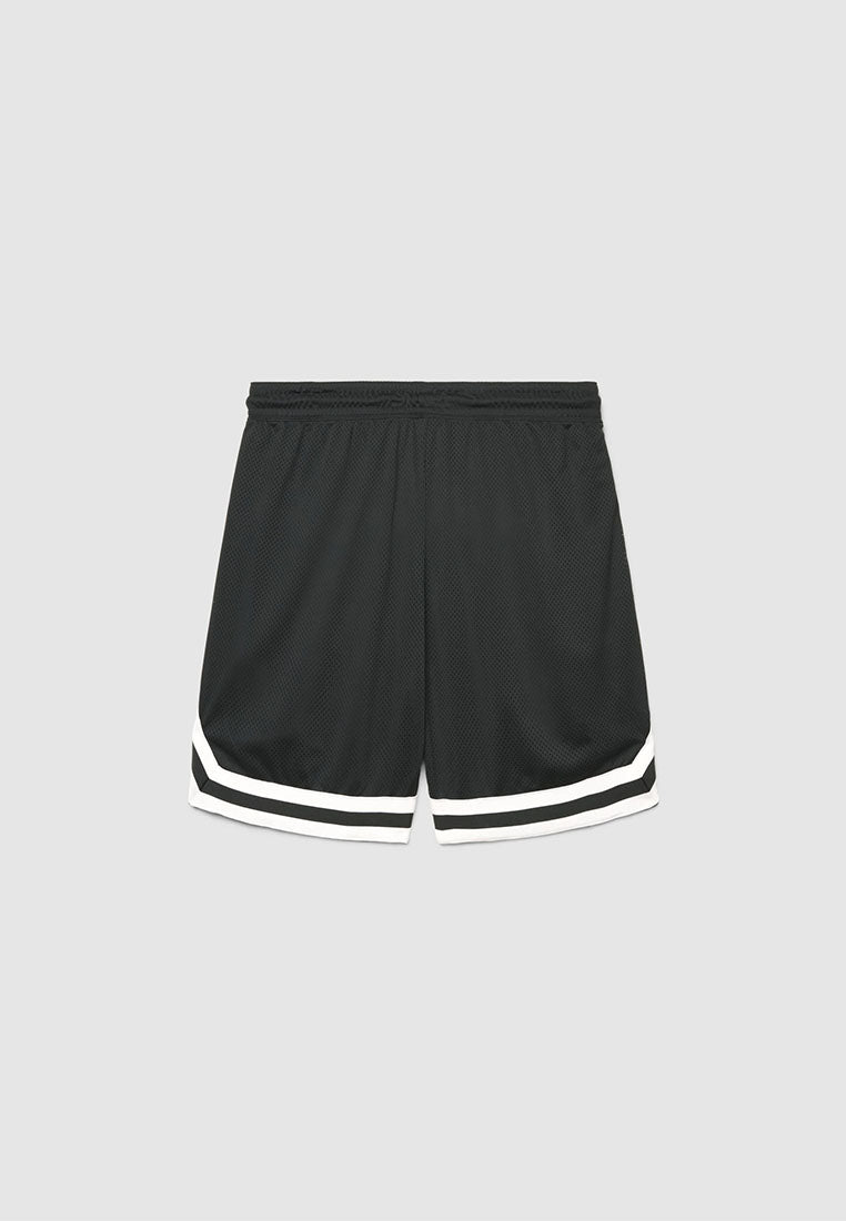 Men's Contrast Striped Basketball Shorts