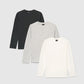 Pack of 3 Daily Basics Long-Sleeve Tee for Boys