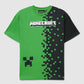 Pixelated Minecraft Design T-shirt for Boys