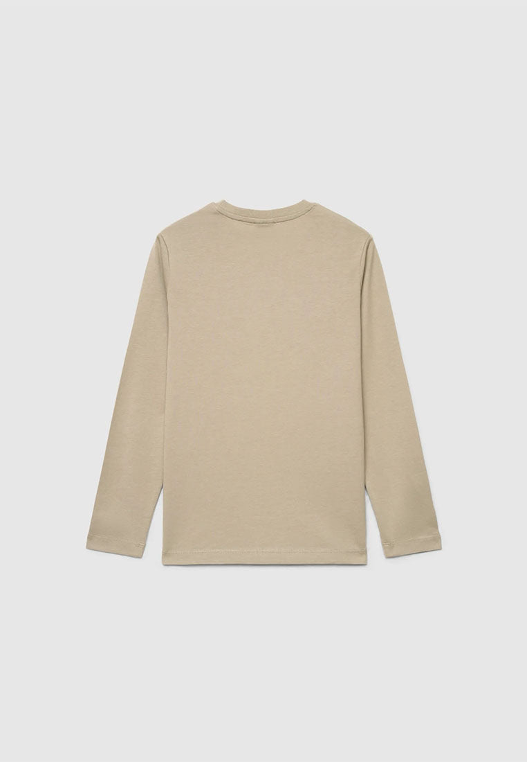 Pack of 3 Daily Basics Long-Sleeve Tee for Boys