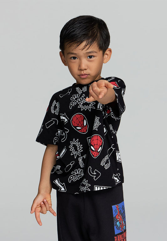 Kids Boys Short-sleeved T-shirt