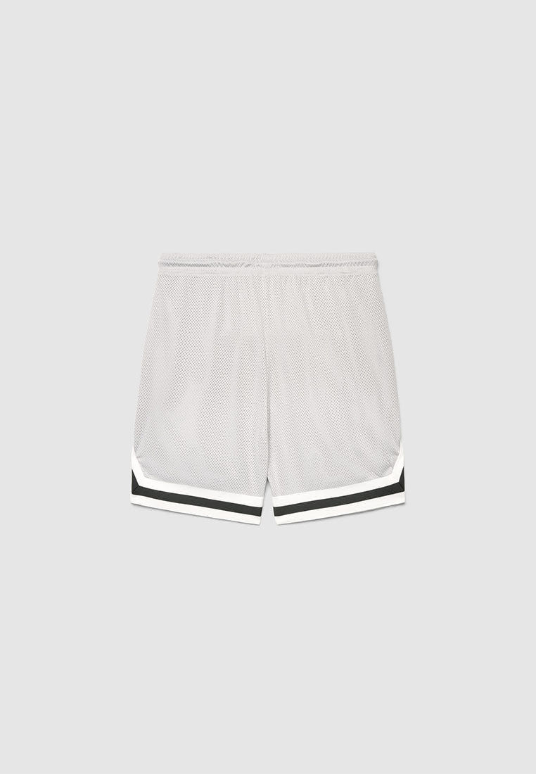 Men's Contrast Striped Basketball Shorts