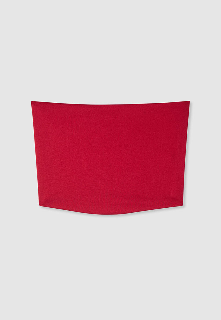 Women's Plain Bandeau Top
