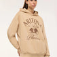 Women's Teddy Bear Print Hoodie