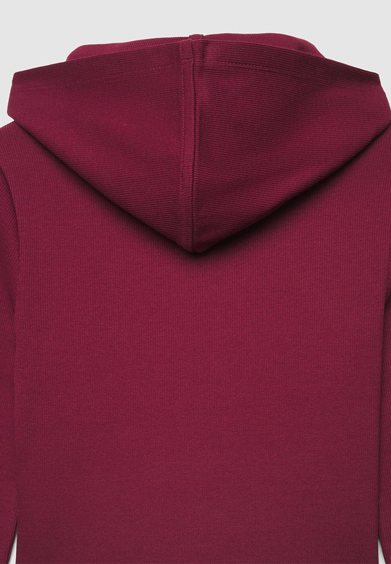 Manhattan Varsity Cropped Hoodie for Girls