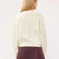Women's Loose-fitting Sweater with Puff Sleeves