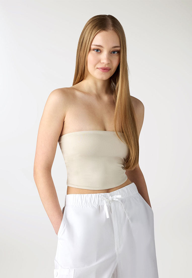Women's Plain Bandeau Top