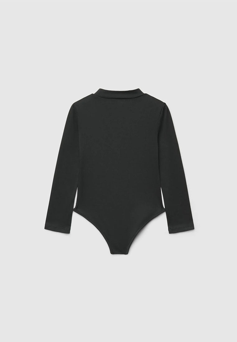Seamless-Vibe Bodysuit for Girls
