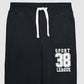 Long tracksuit trousers with lettering print for Boys