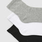 Women's Pack of 3 basic plain-coloured socks