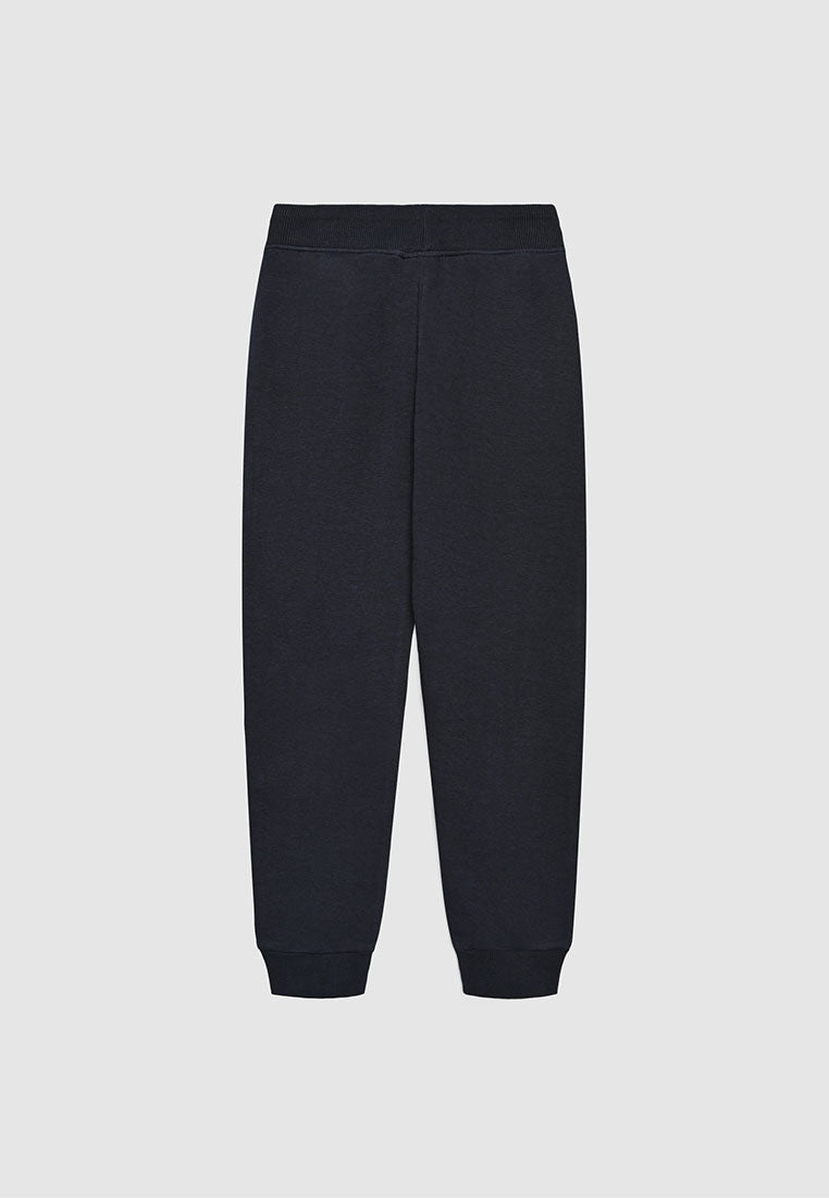 Long tracksuit trousers with lettering print for Boys