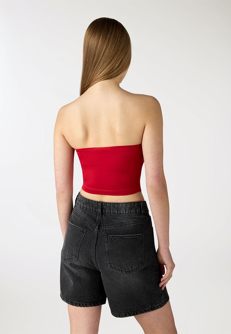 Women's Plain Bandeau Top