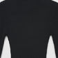 Women's Ribbed A-line Dress with Mock Neck