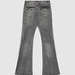 Women's Faded Bootcut Jeans