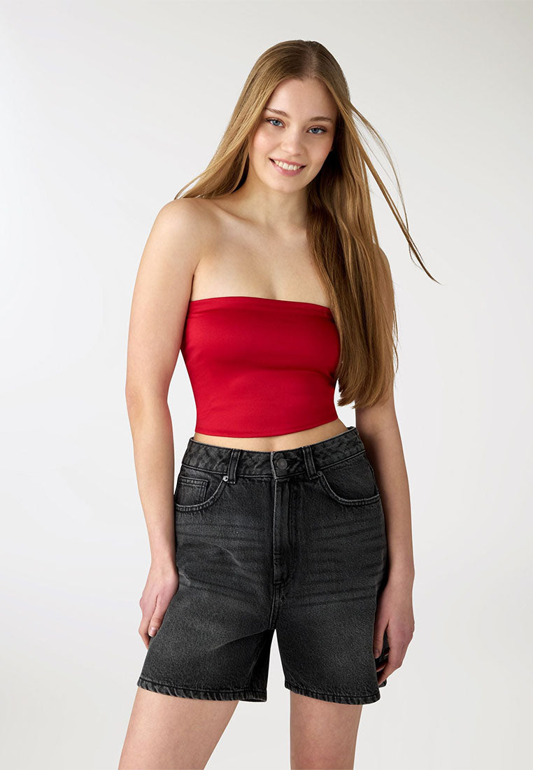 Women's Plain Bandeau Top