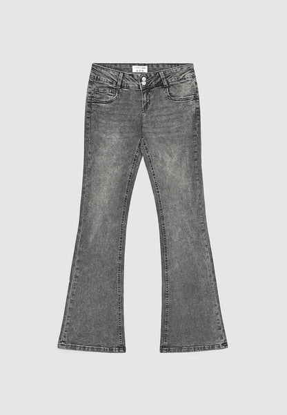 Women's Faded Bootcut Jeans