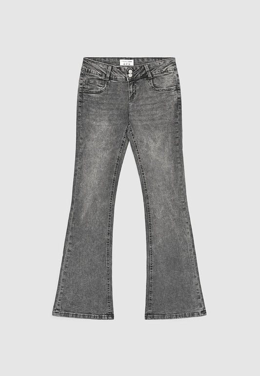Women's Faded Bootcut Jeans