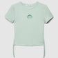 Women's Ribbed Shell Graphic Tee
