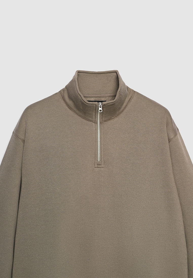 Men's Plain-Coloured Sweatshirt