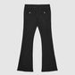 Women's Ultra Low-rise Flared Jeans