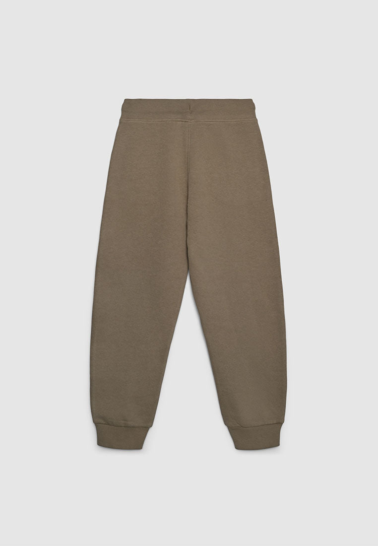 Long tracksuit trousers with lettering print for Boys