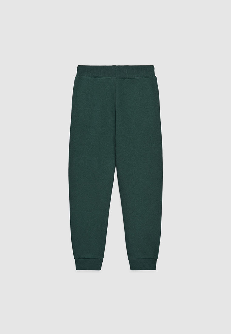 Long tracksuit trousers with lettering print for Boys