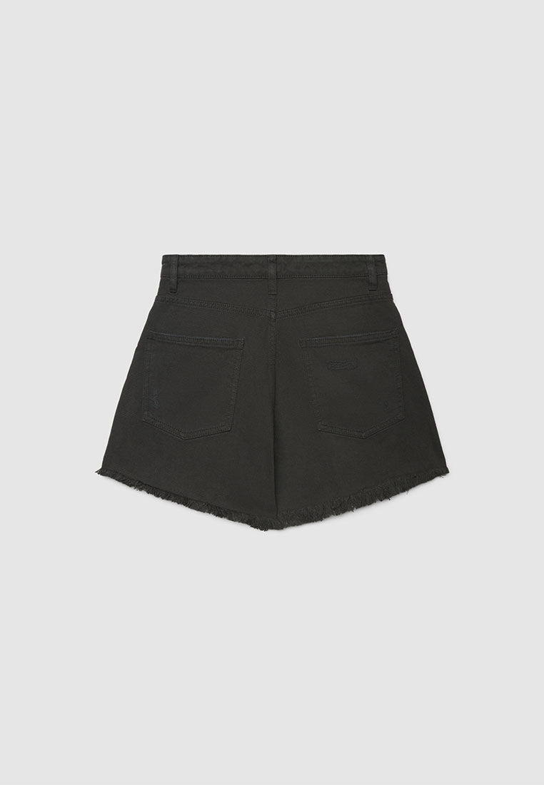 Women's Ripped Denim Shorts