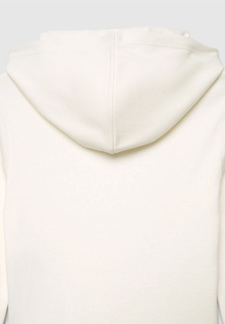 Manhattan Varsity Cropped Hoodie for Girls