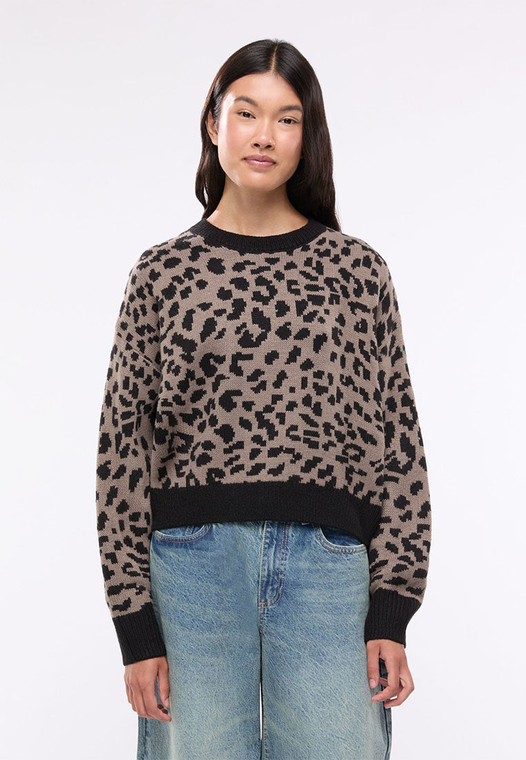 Women's Wide-leg Animalier Sweater