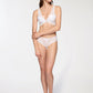 Women's Floral Lace Lace-Up Bikini Panties