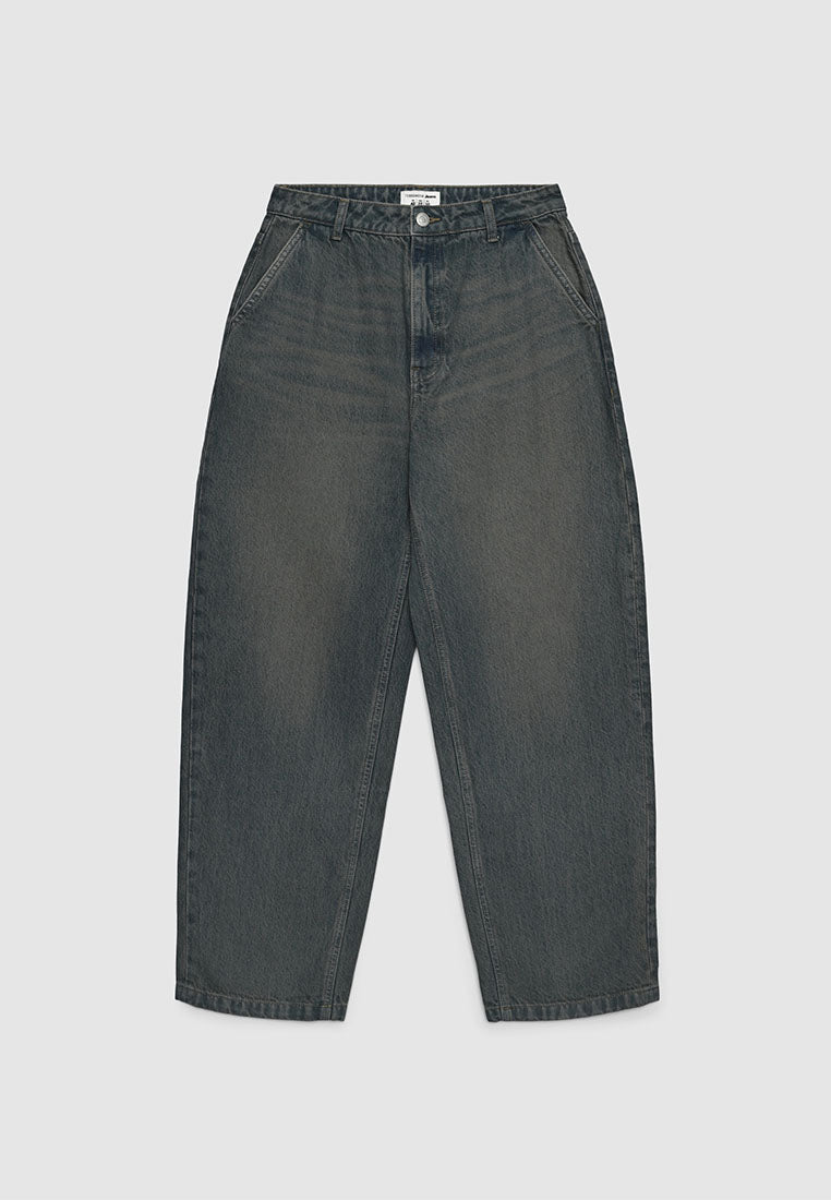 Women's High-Waisted Barrel Leg Jeans