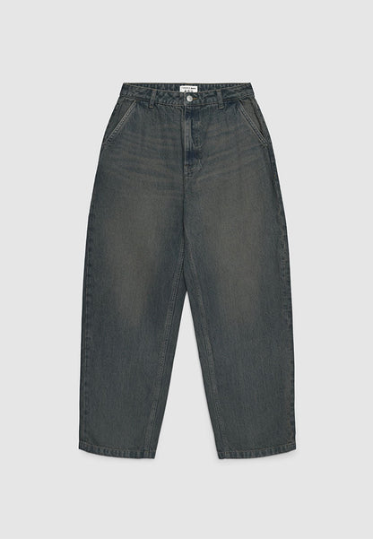 Women's High-Waisted Barrel Leg Jeans
