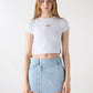 Women's Ribbed Shell Graphic Tee