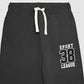 Long tracksuit trousers with lettering print for Boys