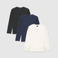 Pack of 3 Daily Basics Long-Sleeve Tee for Boys