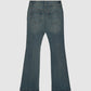 Women's Front Seam Flare Jeans