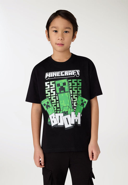 Minecraft Print Graphic Tee for Boys